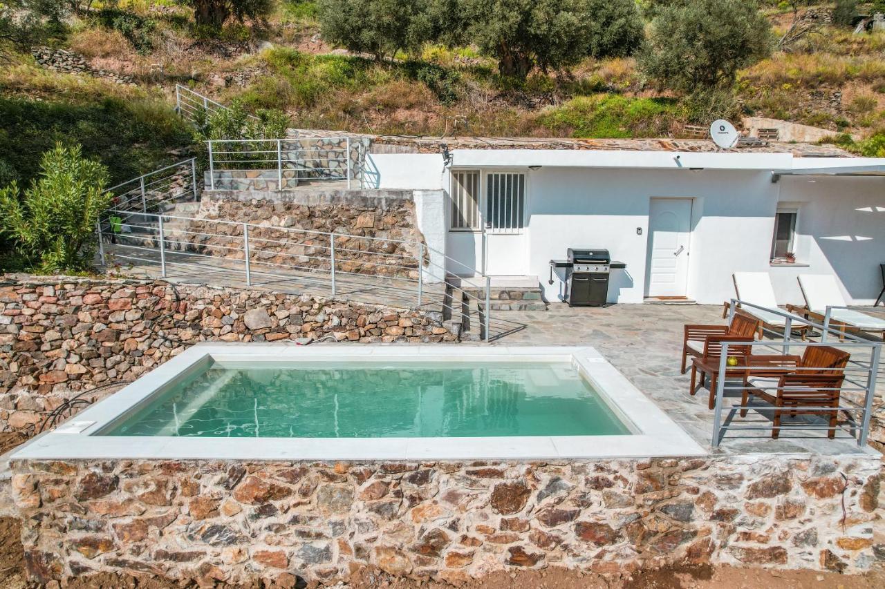 Vila Kampos View - Quiet House At The End Of The Road, Private Pool Kámbos Exteriér fotografie